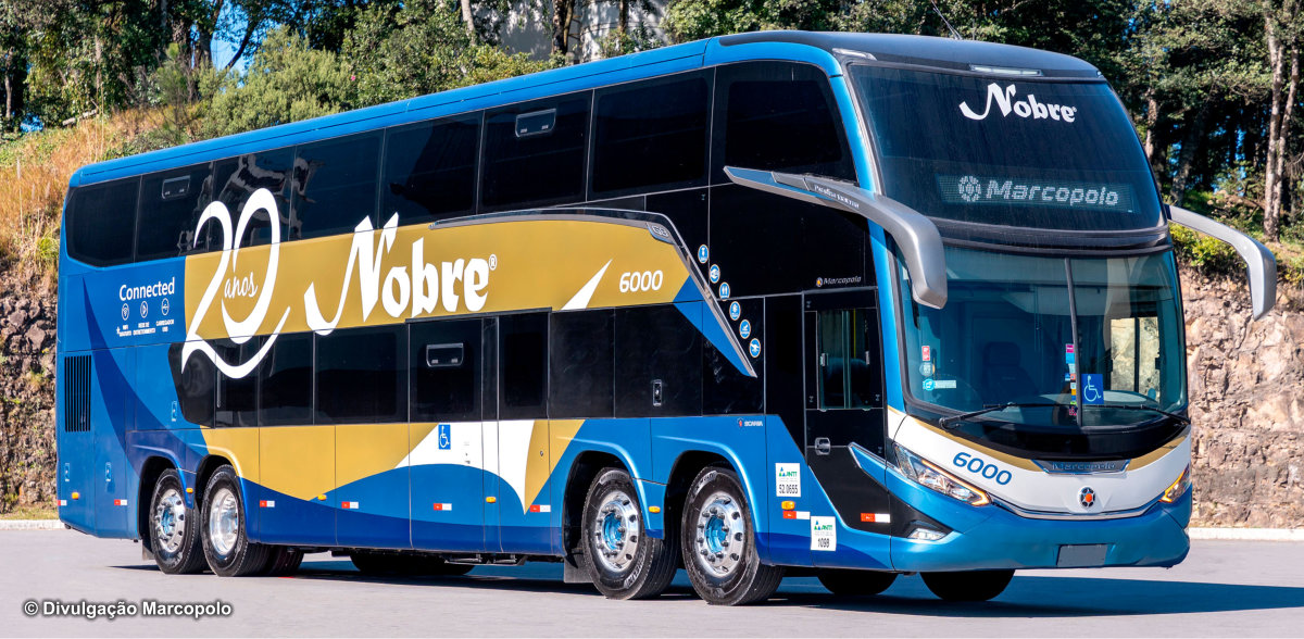 Todos os novos ônibus possuem chassi Scania K-440 IB