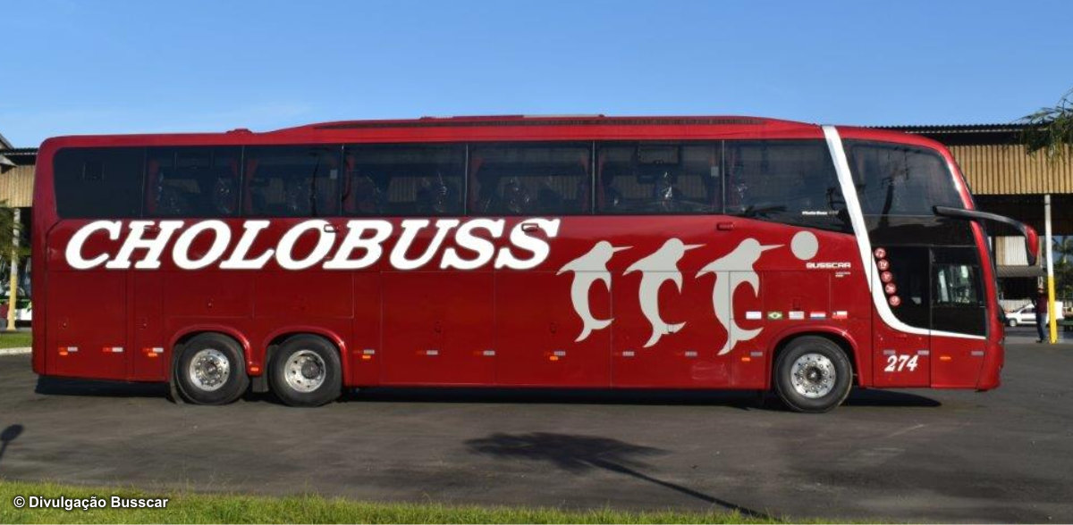 Veículo entregue em junho possui chassi Volvo B430R