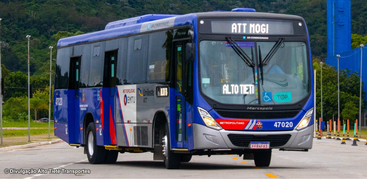 Alto Tietê Transportes introduz novos ônibus de última geração para a EMTU