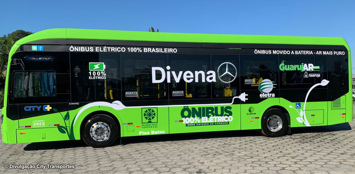 Ônibus elétrico da City